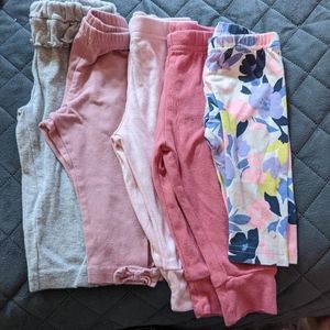 Carter's Baby Girl Bottoms Bundle
